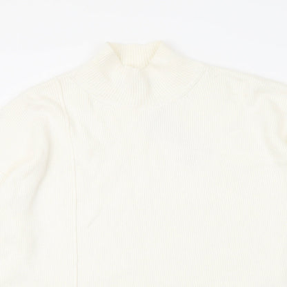 Womens UK Size L Marks and Spencer Ivory Pullover Jumper