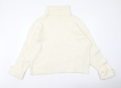 Womens UK Size XL Marks and Spencer Ivory Pullover Jumper