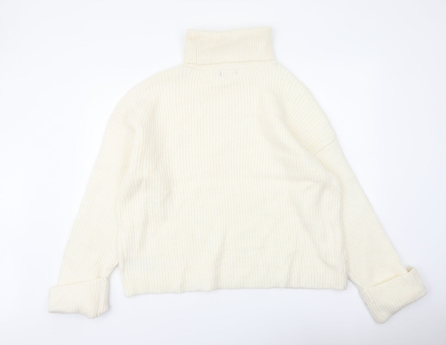 Womens UK Size XL Marks and Spencer Ivory Pullover Jumper