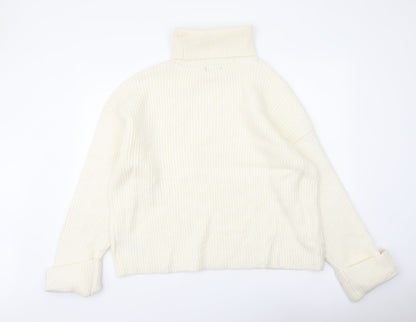 Womens UK Size XL Marks and Spencer Ivory Pullover Jumper