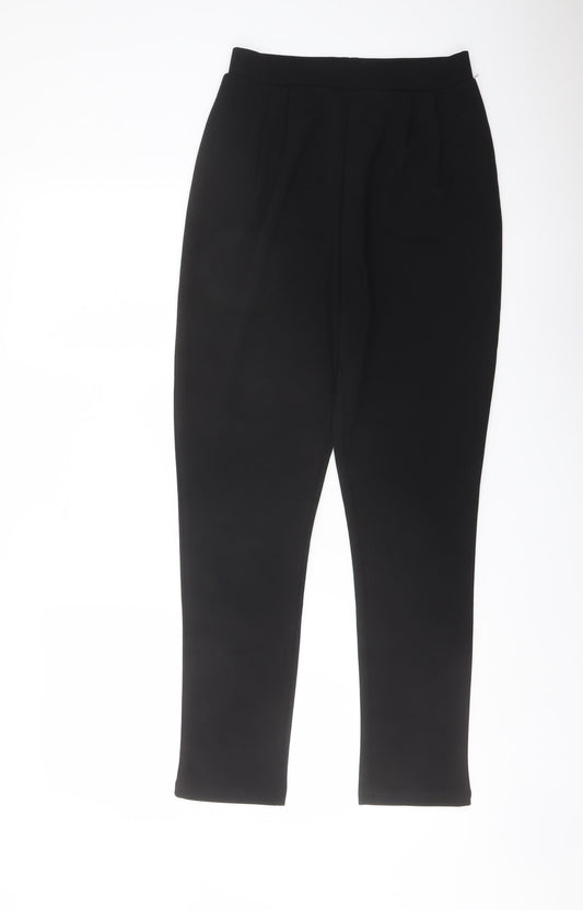 Womens UK Size 8 ASOS Regular Fit  Black Trousers