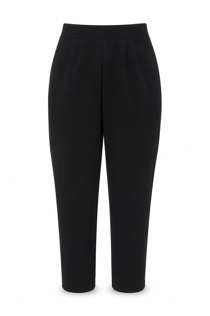 Womens UK Size 8 ASOS Regular Fit  Black Trousers