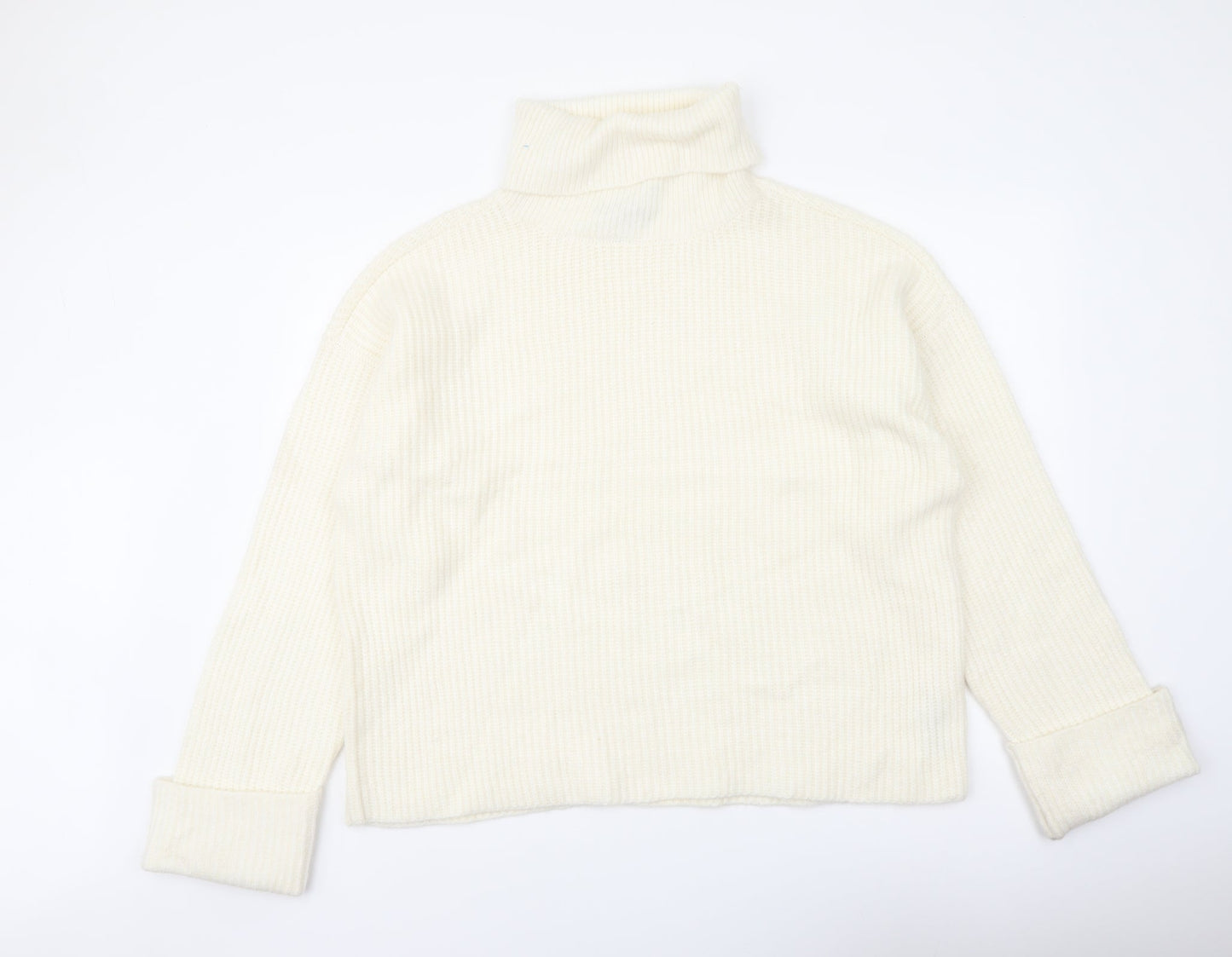 Womens UK Size L Marks and Spencer Ivory Pullover Jumper