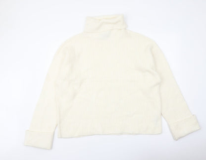 Womens UK Size L Marks and Spencer Ivory Pullover Jumper