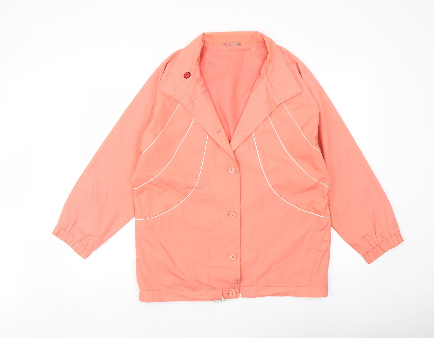 Womens UK Size 12 Littlewoods Orange Jacket