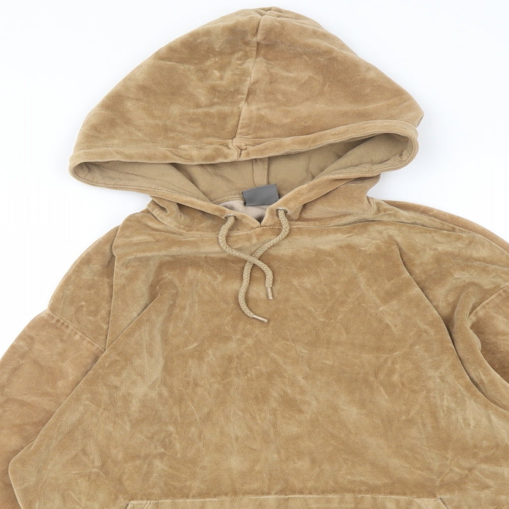 Womens UK Size 2XS ASOS Brown Pullover Hoodie
