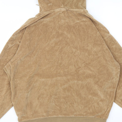 Womens UK Size 2XS ASOS Brown Pullover Hoodie
