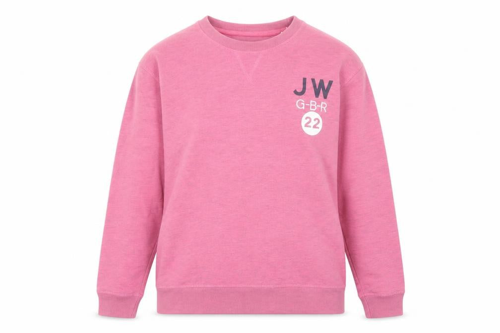 Womens UK Size 6 Jack Wills Pink Pullover Sweatshirt