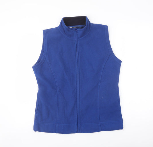 Womens UK Size 14 EWM Blue Gilet