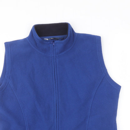 Womens UK Size 14 EWM Blue Gilet