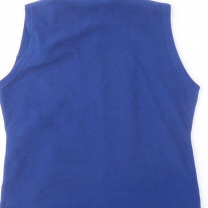 Womens UK Size 14 EWM Blue Gilet
