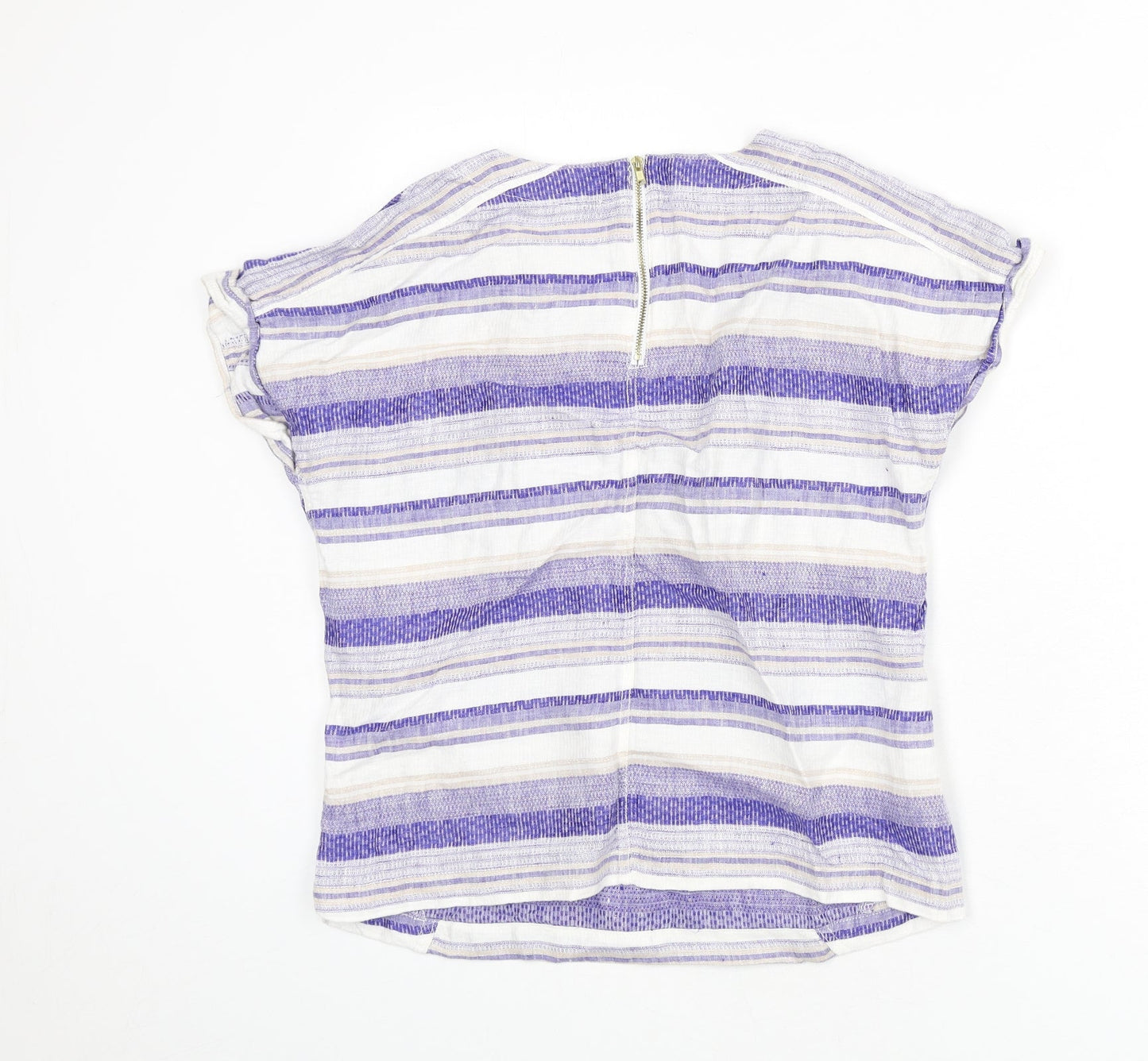 Womens UK Size 8 Marks and Spencer Multicoloured Basic Blouse