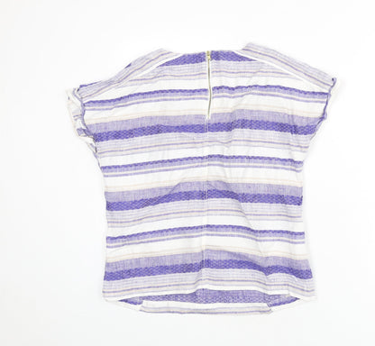 Womens UK Size 8 Marks and Spencer Multicoloured Basic Blouse
