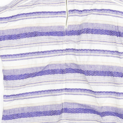 Womens UK Size 8 Marks and Spencer Multicoloured Basic Blouse