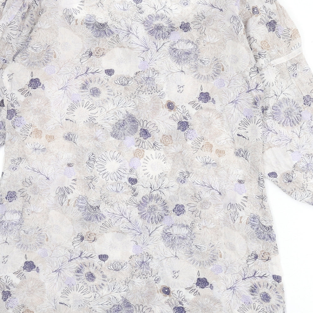 Womens UK Size 10 Part Two Multicoloured Tunic Blouse