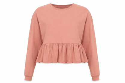 Womens UK Size XS Divided by H&M Pink Pullover Sweatshirt
