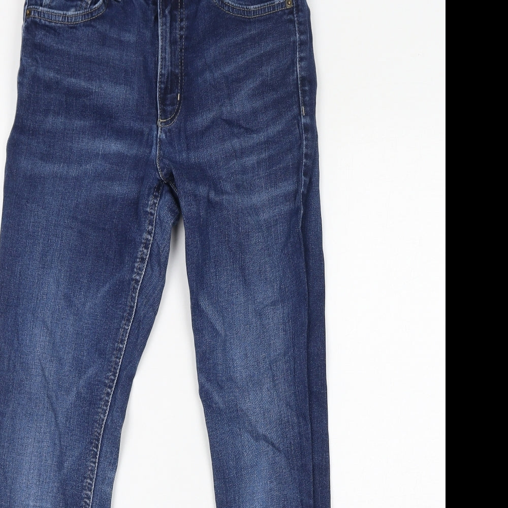 Womens UK Size 8 Marks and Spencer Regular Fit Skinny Blue Jeans