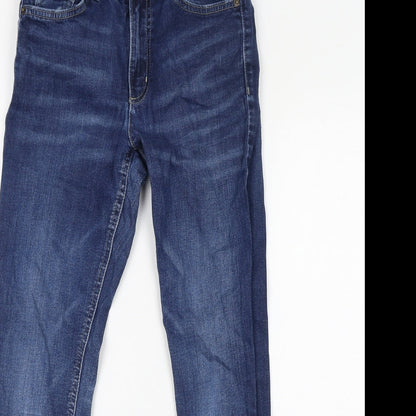 Womens UK Size 8 Marks and Spencer Regular Fit Skinny Blue Jeans