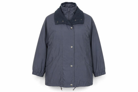 Womens UK Size 14 St Michael Blue Windbreaker Coat
