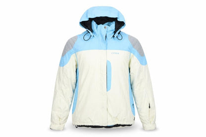 Cross Womens Blue Windbreaker Jacket Size L Zip