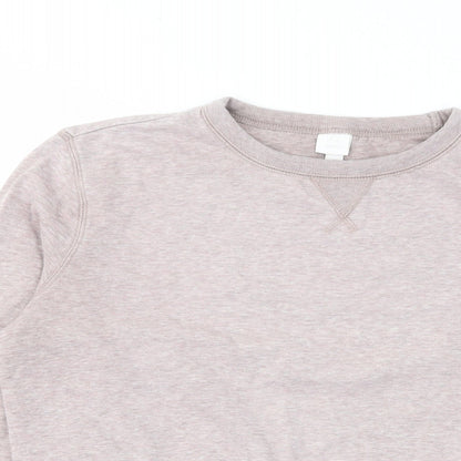 H&M Womens Purple Cotton Pullover Sweatshirt Size M Pullover