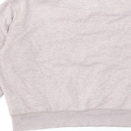 H&M Womens Purple Cotton Pullover Sweatshirt Size M Pullover