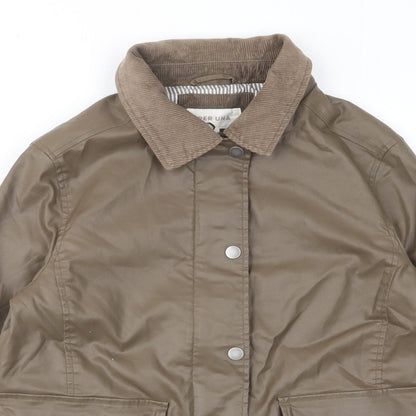 Womens UK Size 10 Per Una Brown Jacket