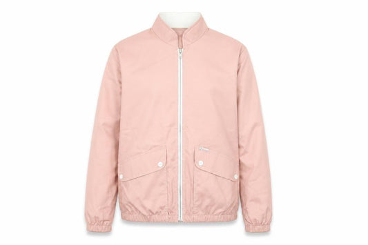St.michael Womens Pink Jacket Size 12 Zip - Pockets