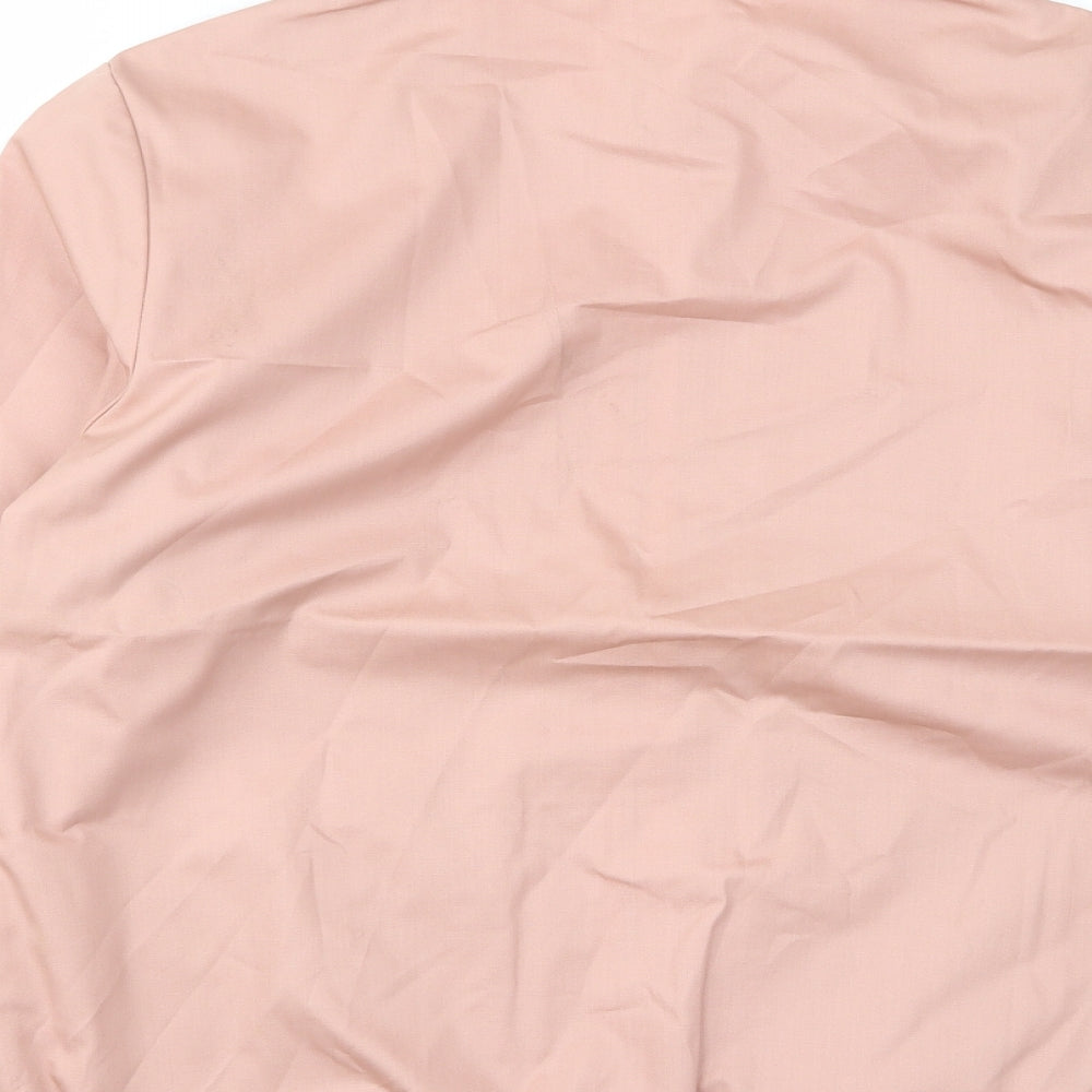 St.michael Womens Pink Jacket Size 12 Zip - Pockets