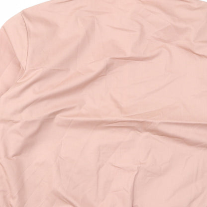 St.michael Womens Pink Jacket Size 12 Zip - Pockets
