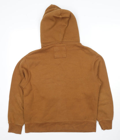 Womens UK Size S Pull&Bear Brown Pullover Hoodie