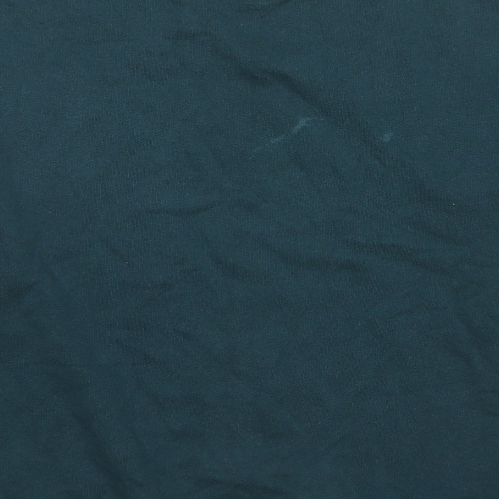 Topman Mens Green Cotton Pullover Sweatshirt Size XS - Size 2XS