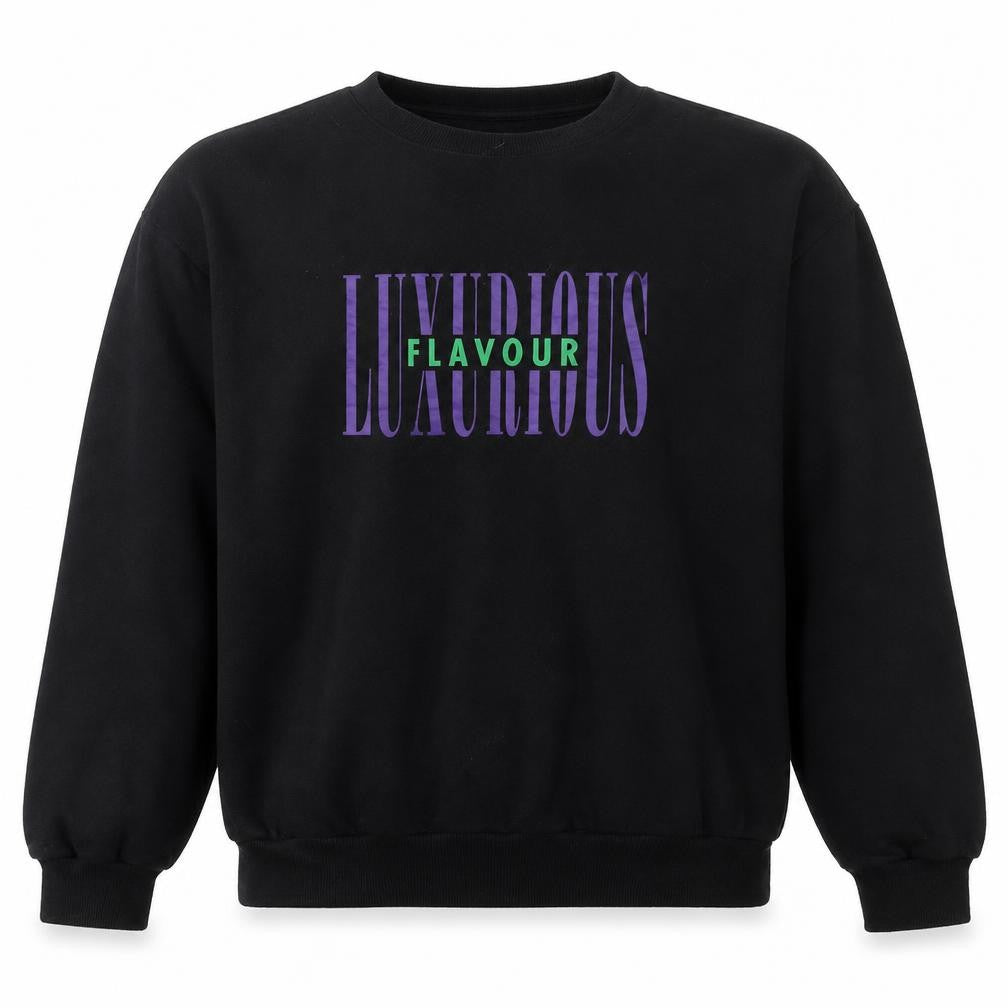 Mens UK Size XL Divided by H&M Black Pullover Sweatshirt
