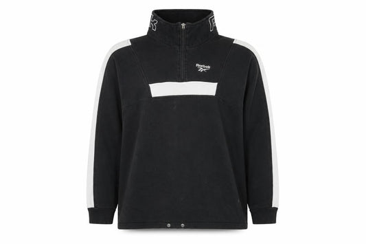 Womens UK Size L Reebok Black Pullover Sweatshirt
