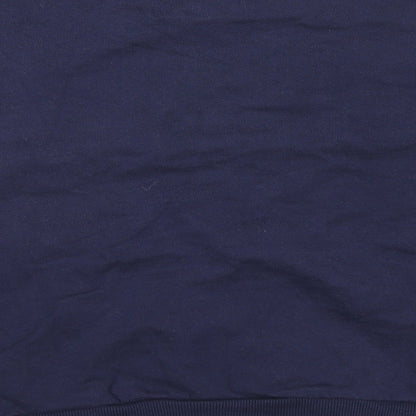 Netflix Womens Blue Cotton Pullover Sweatshirt Size 24 Pullover - Netflix Stranger Things Size 24-26