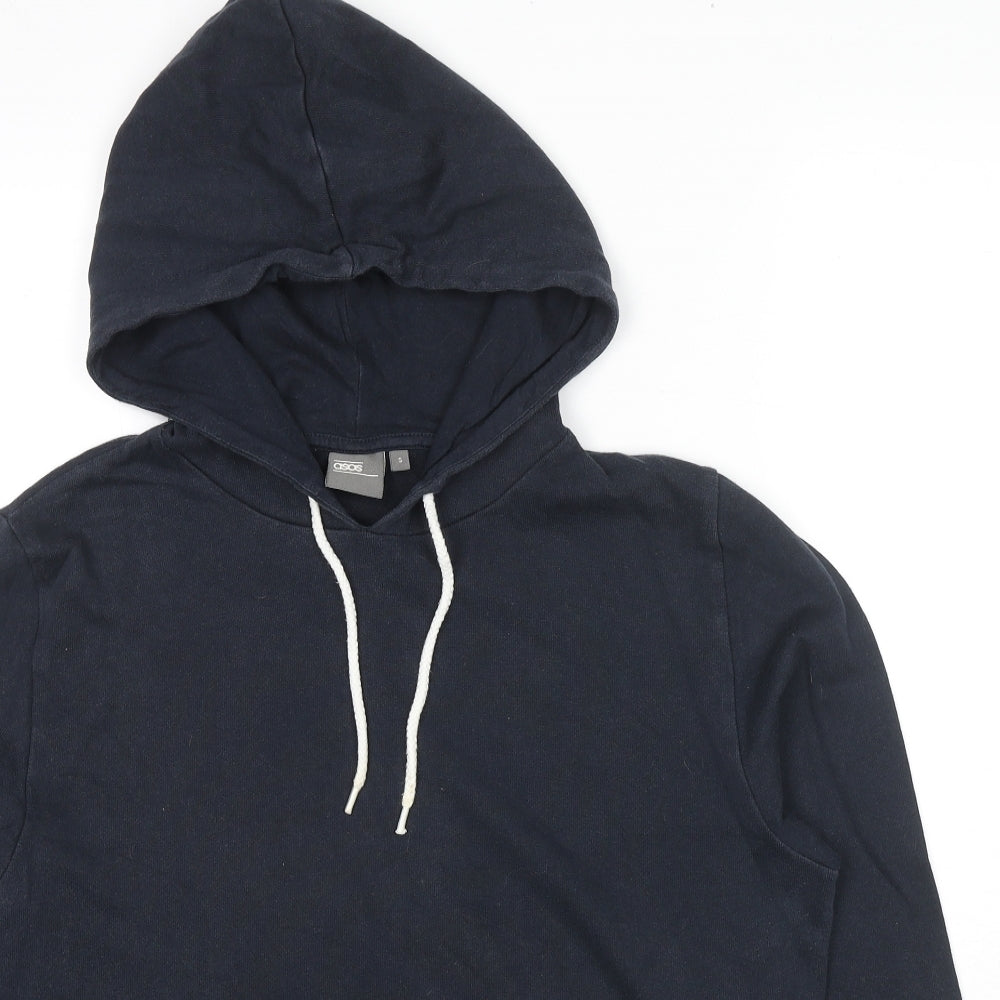 Mens UK Size S ASOS Blue Pullover Sweatshirt