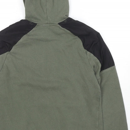 H&M Boys Green Cotton Pullover Sweatshirt Size 10-11 Years Pullover - Active Vibes Technical Age 10-12 Years
