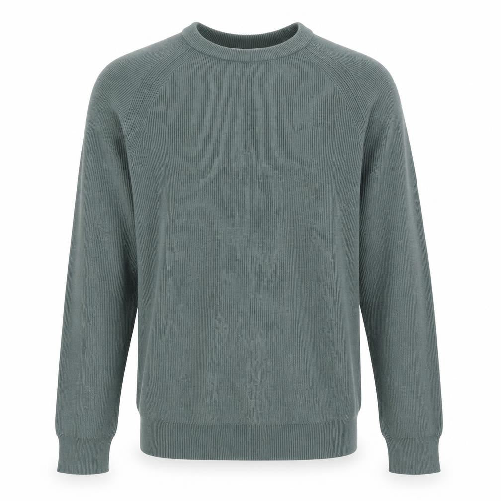 Mens UK Size L River Island Green Pullover Jumper