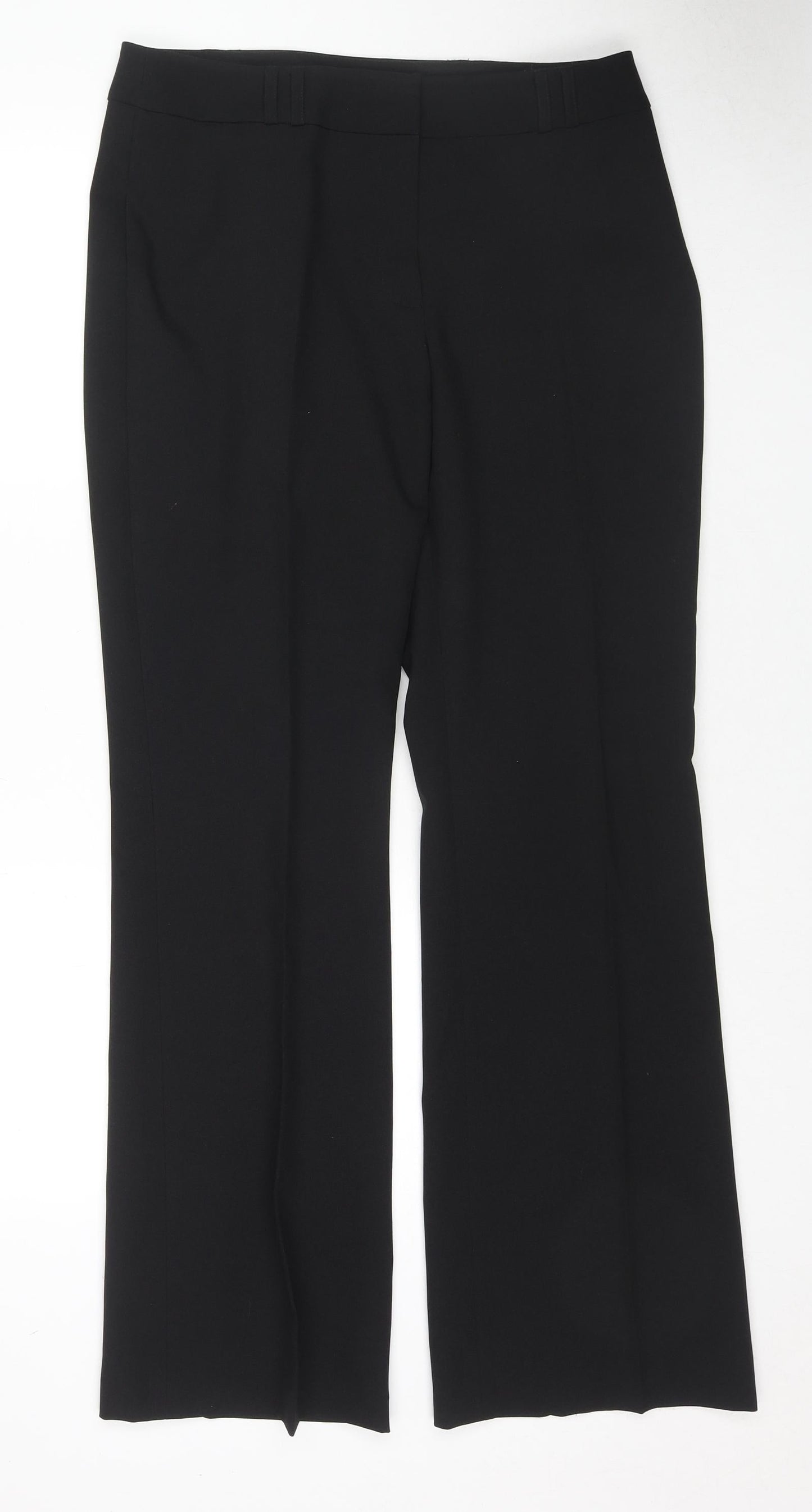 Womens UK Size 14 NL Collection Regular Fit  Black Trousers