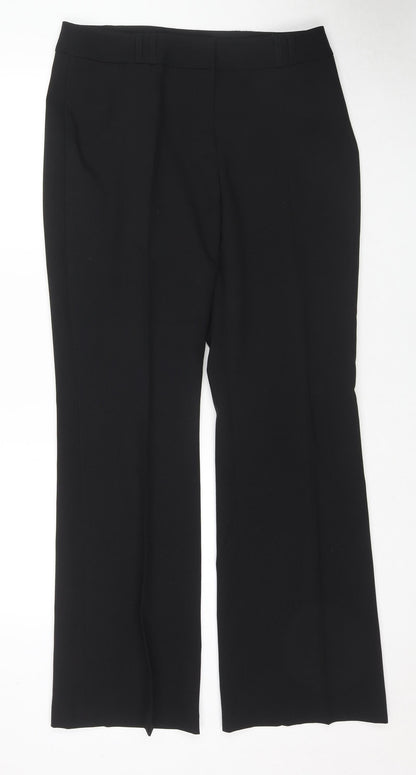 Womens UK Size 14 NL Collection Regular Fit  Black Trousers