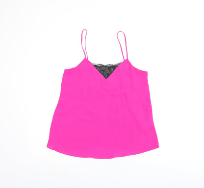 Womens UK Size 6 Topshop Pink Camisole Tank