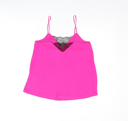 Womens UK Size 6 Topshop Pink Camisole Tank