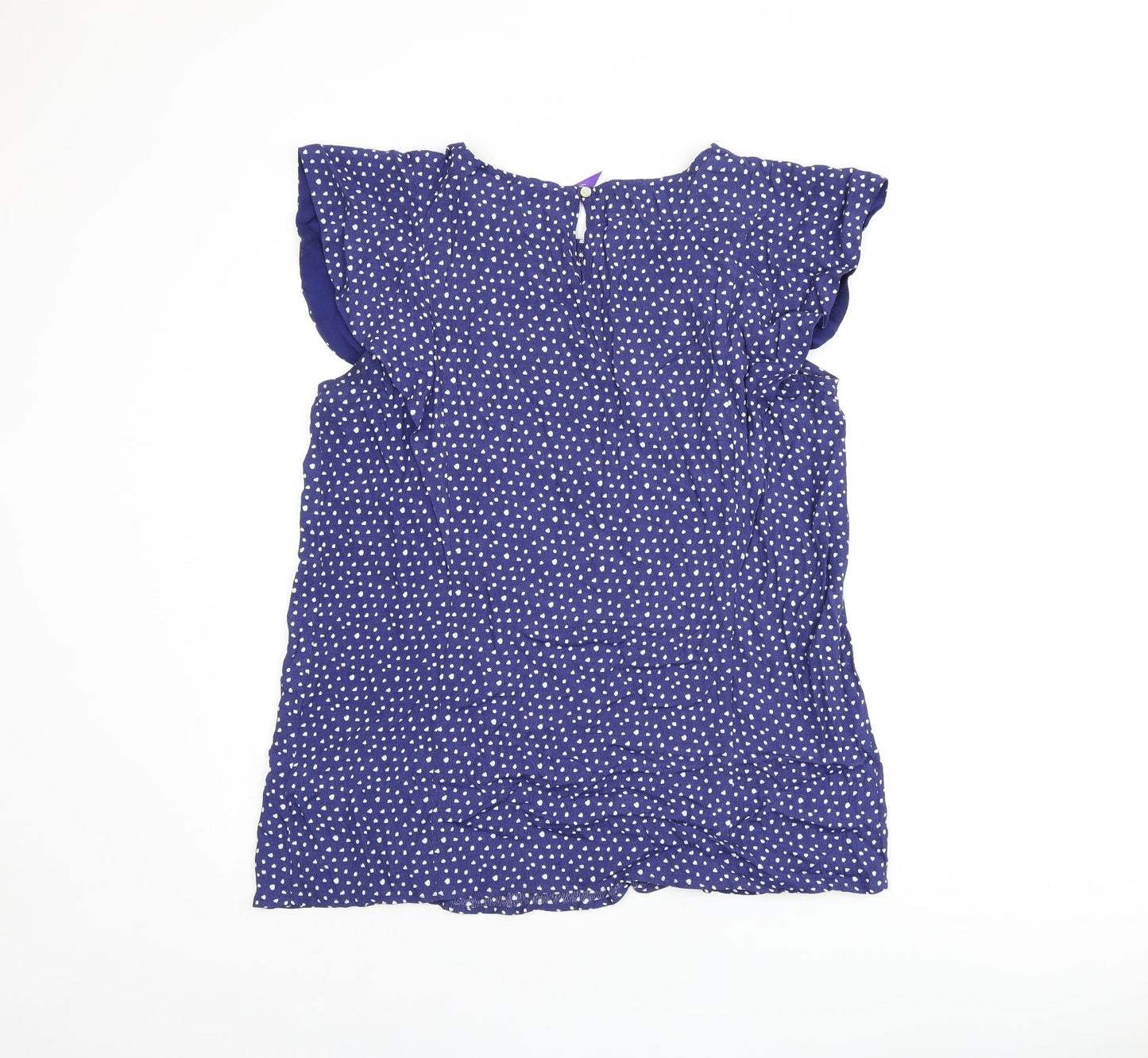 Womens UK Size 12 Seraphine Blue Basic Tank
