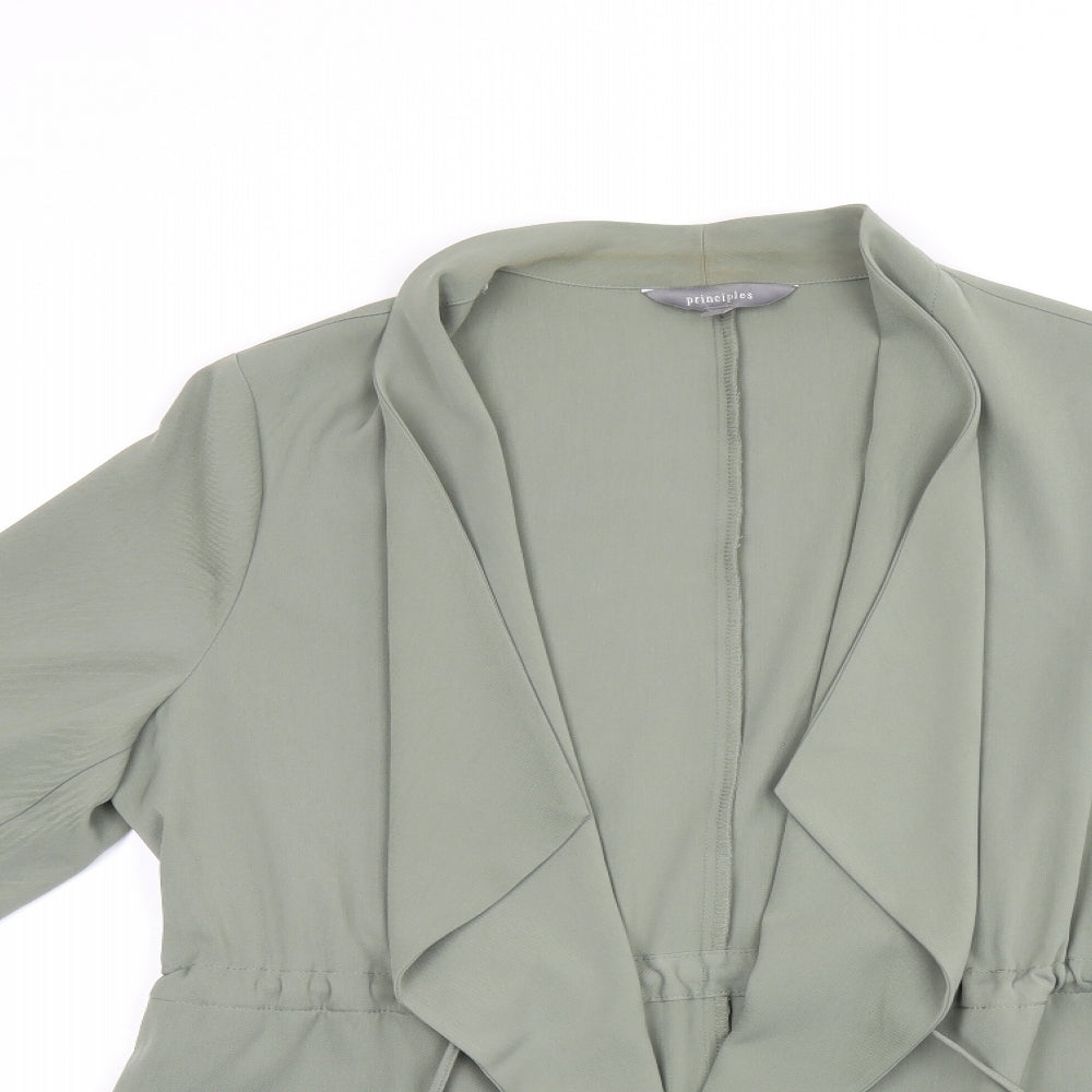 Principles Womens Green Jacket Size 12