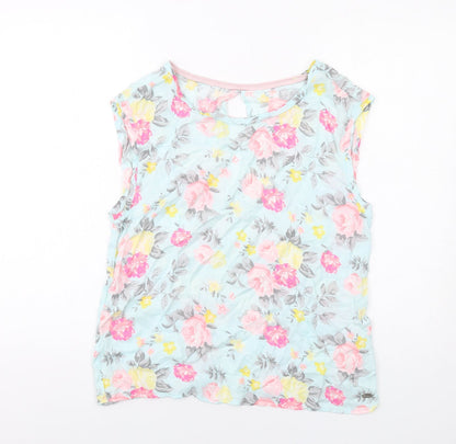 Womens UK Size S TOM TAILOR Multicoloured Basic Tank