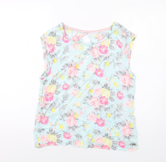 Womens UK Size S TOM TAILOR Multicoloured Basic Tank