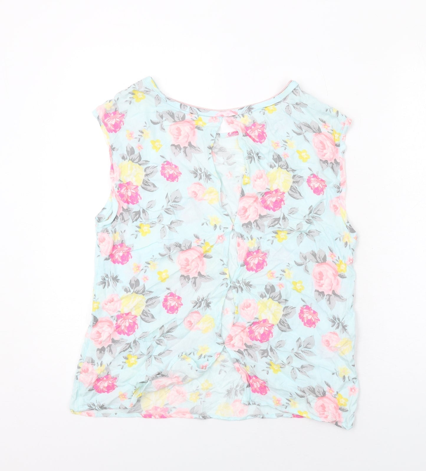 Womens UK Size S TOM TAILOR Multicoloured Basic Tank