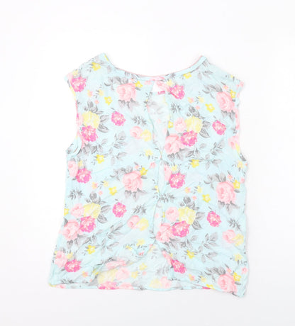Womens UK Size S TOM TAILOR Multicoloured Basic Tank