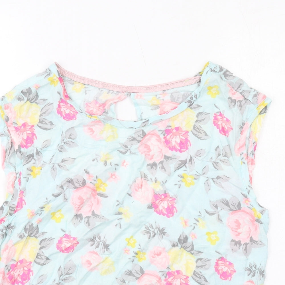Womens UK Size S TOM TAILOR Multicoloured Basic Tank