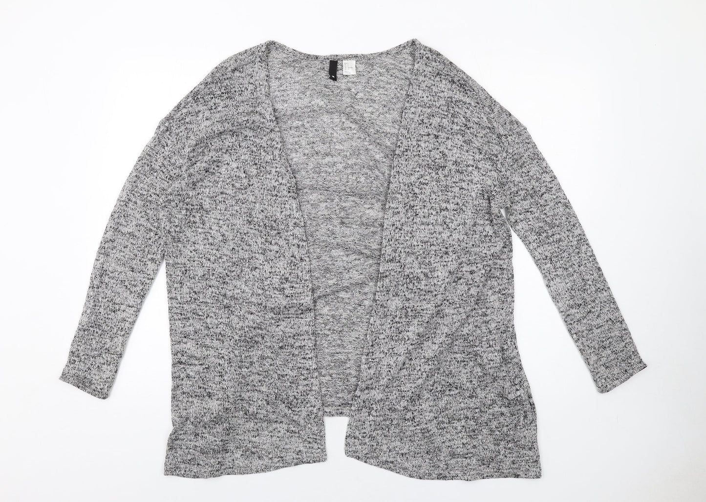 Womens UK Size S H&M Grey Cardigan Jumper